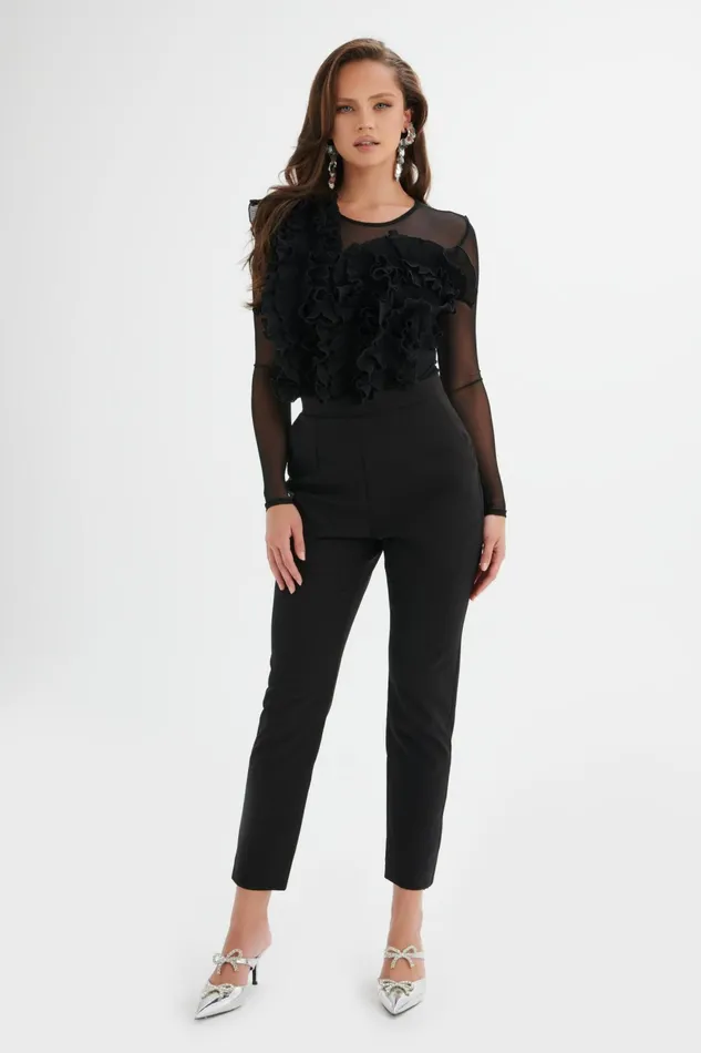 Lavish Alice Trousers JAYDE Tailored Trousers In Black Black 8211 Women