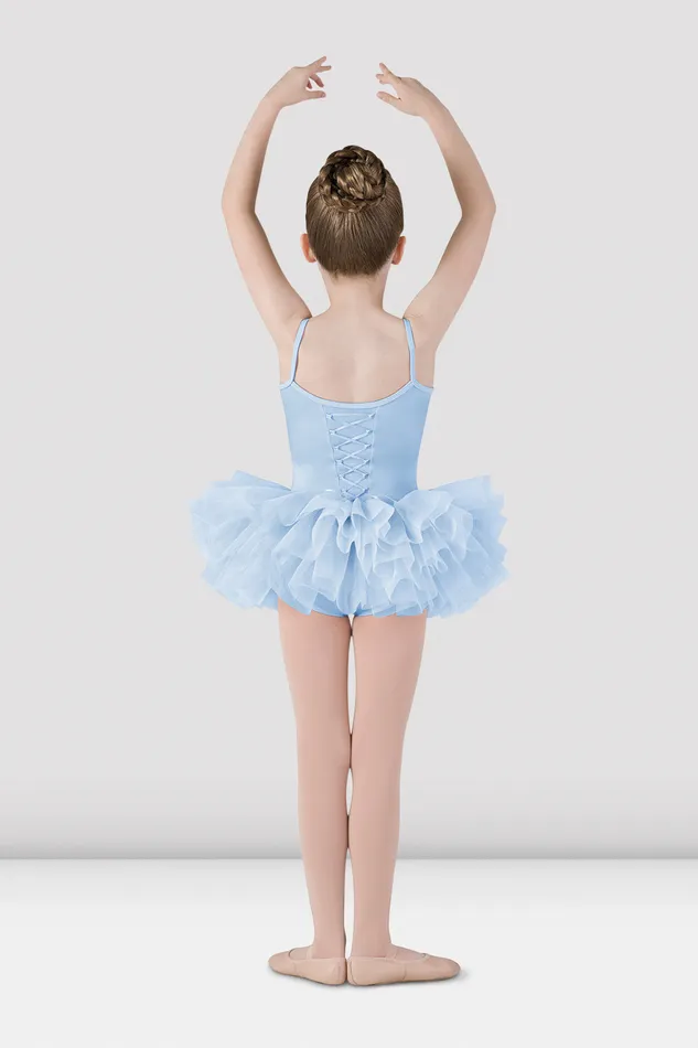 Leotards Bloch Children Girls Mirella Lace Up Back Tutu Dress Light Blue
