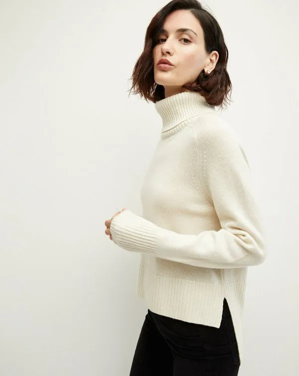 Lerato Cashmere Sweater Ivory Women Veronica Beard Sweaters