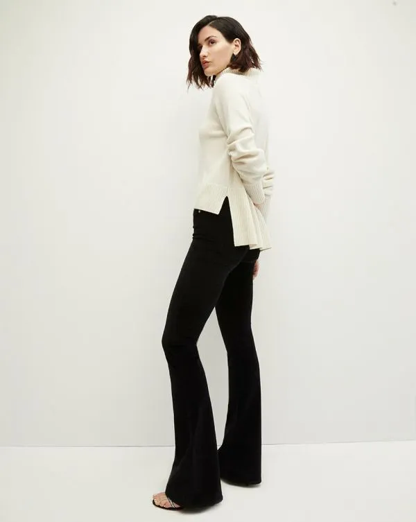 Lerato Cashmere Sweater Ivory Women Veronica Beard Sweaters