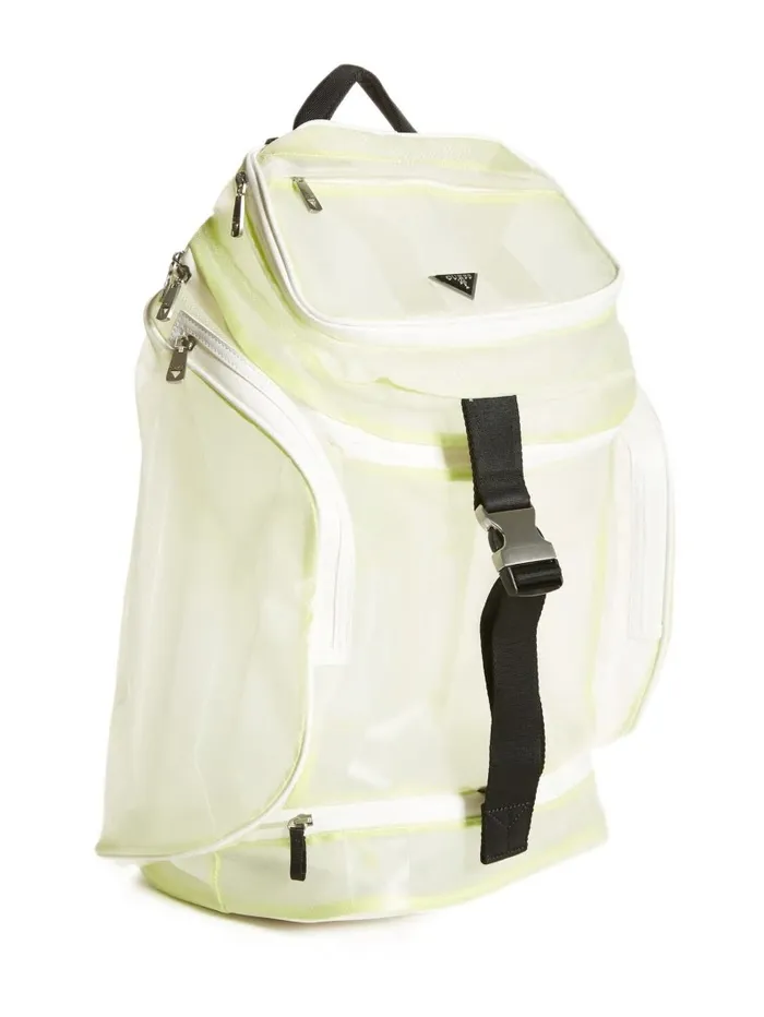 Luggage and Travel Bags Certosa Utility Backpack White Multi GUESS WomenMen