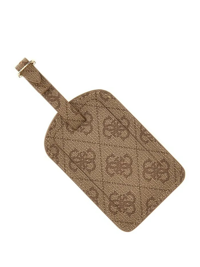 Luggage and Travel Bags WomenMen GUESS Passport Case and Luggage Tag Gift Set Latte Logo