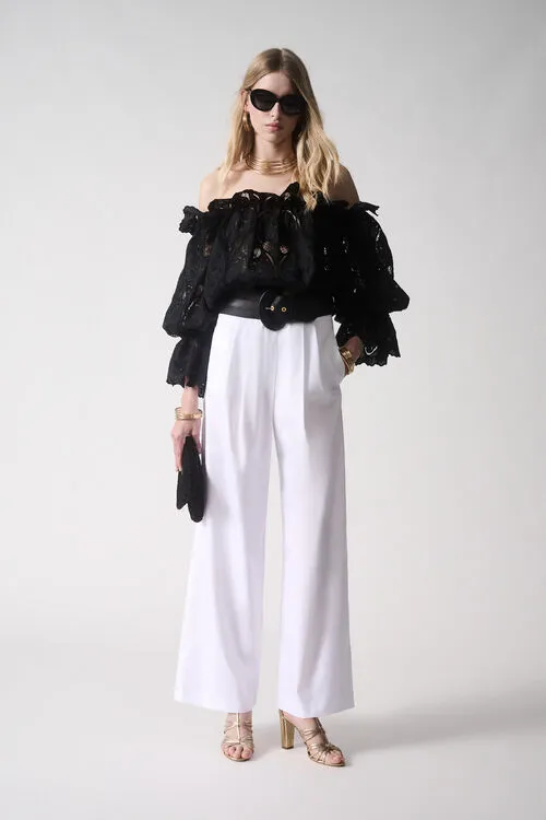 Luisa Spagnoli Bagaglio Bagaglio Cream Women Blouses and Shirts Luisa Spagnoli Bagaglio Bagaglio Cream Women Blouses and Shirts