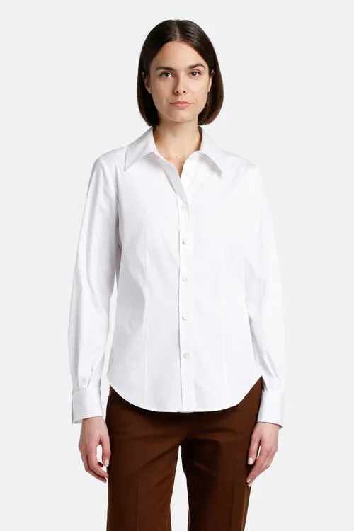 Luisa Spagnoli Buratto Buratto White Women Blouses and Shirts
