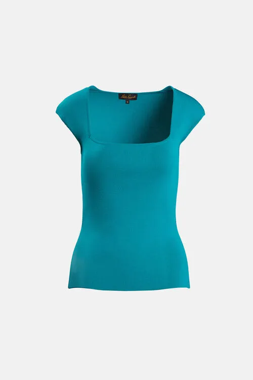 Luisa Spagnoli Cebrio Cebrio Peacock Women Tops and TShirts