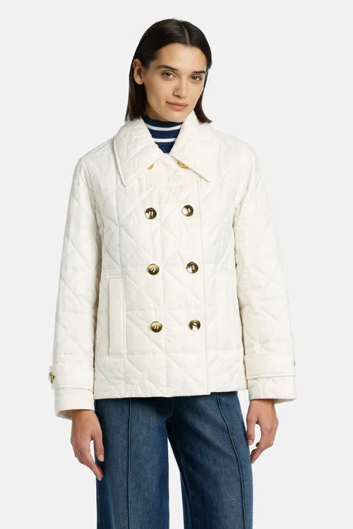 Luisa Spagnoli Vodka Vodka Blue Women Outerwear