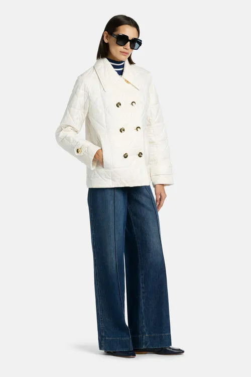 Luisa Spagnoli Vodka Vodka Blue Women Outerwear