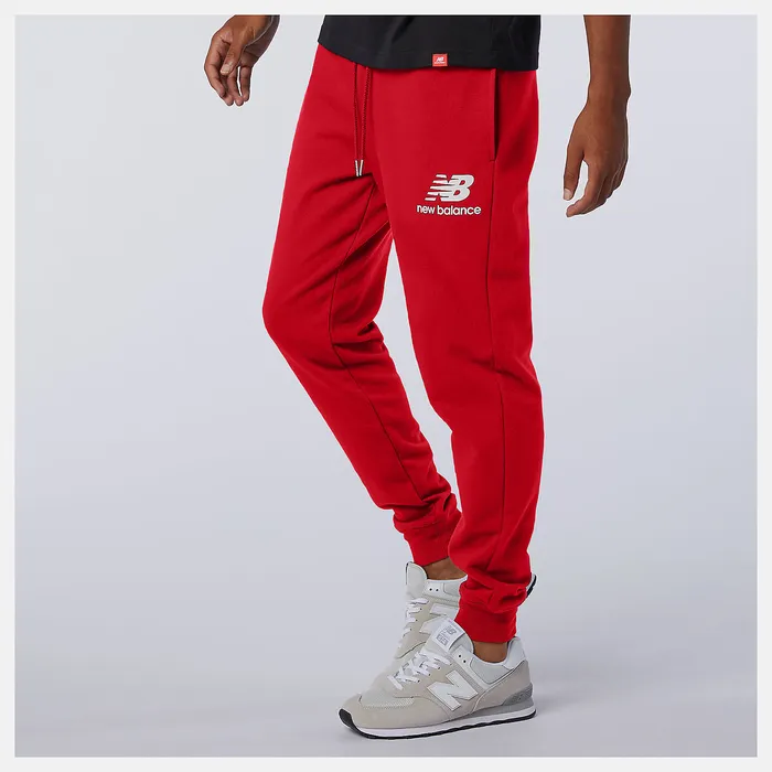 Matching Sets New Balance Men NB Essentials Stacked Logo Sweatpant TEAM RED INLINE Matching Sets New Balance Men NB Essentials Stacked Logo Sweatpant TEAM RED INLINE