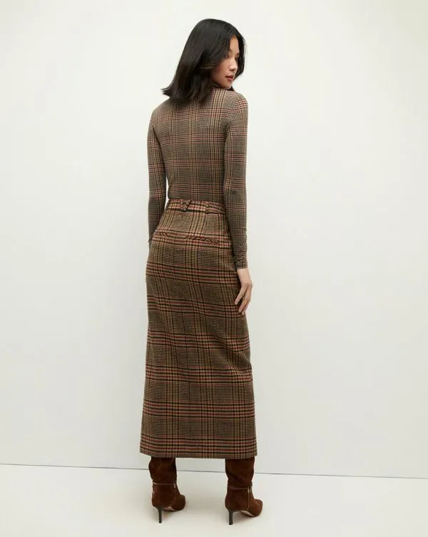 Maxine Plaid Maxi Skirt Camelandblack Women Veronica Beard Skirts and Shorts Maxine Plaid Maxi Skirt Camelandblack Women Veronica Beard Skirts and Shorts