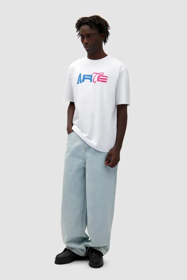 Men Arte Antwerp Tshirt logo imprim en duo Tshirts