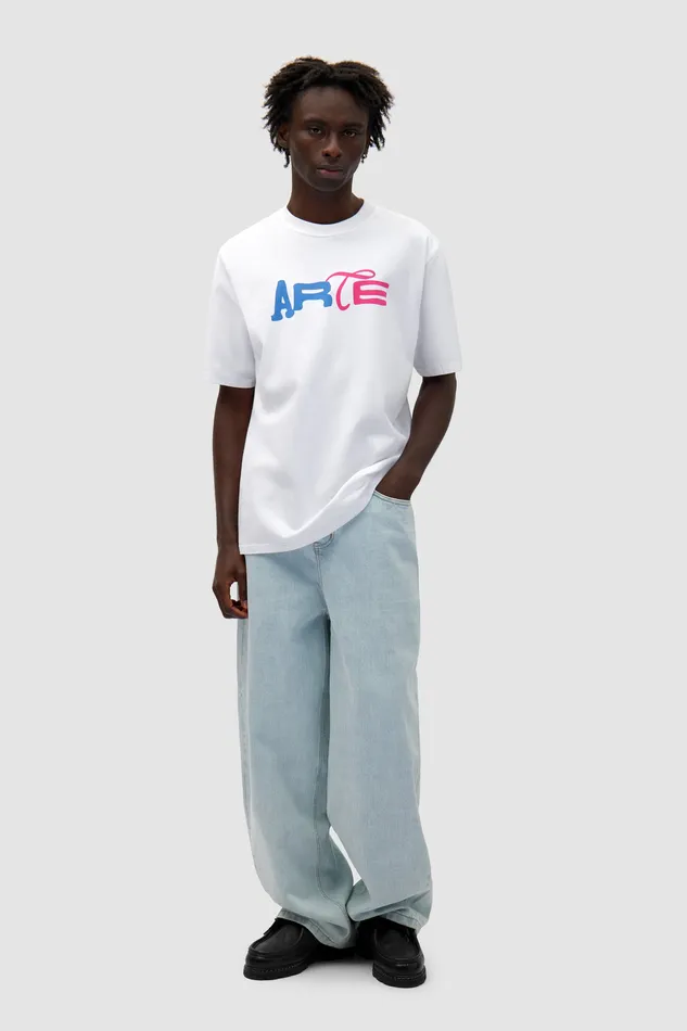 Men Arte Antwerp Tshirt logo imprim en duo Tshirts