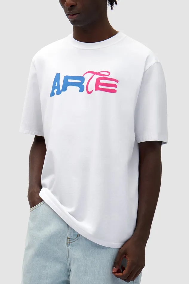 Men Arte Antwerp Tshirt logo imprim en duo Tshirts