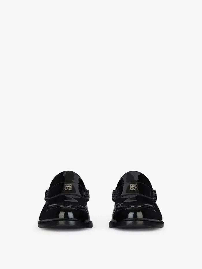 Men Boots and Loafers Givenchy Mr G Loafers In Patent Leather Black Men Boots and Loafers Givenchy Mr G Loafers In Patent Leather Black