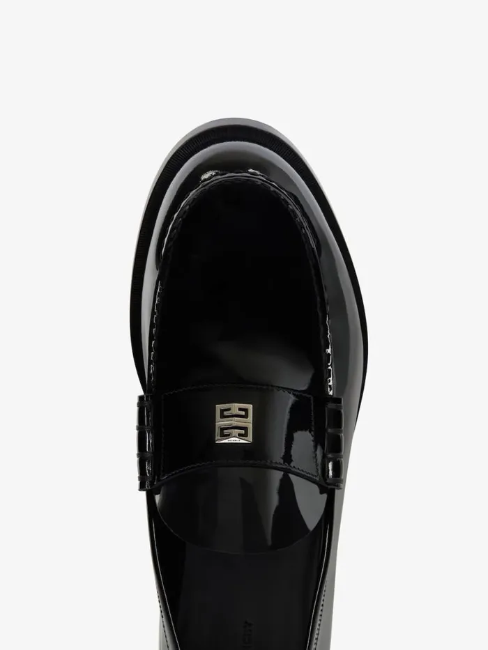Men Boots and Loafers Givenchy Mr G Loafers In Patent Leather Black Men Boots and Loafers Givenchy Mr G Loafers In Patent Leather Black