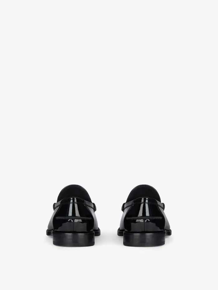 Men Boots and Loafers Givenchy Mr G Loafers In Patent Leather Black Men Boots and Loafers Givenchy Mr G Loafers In Patent Leather Black