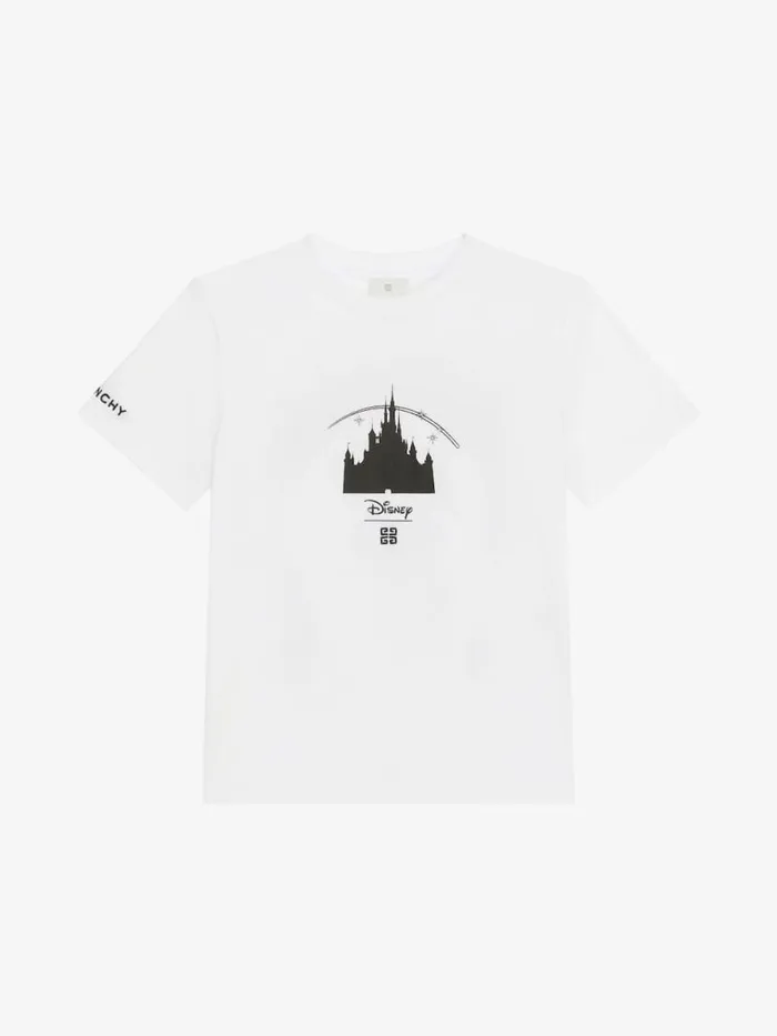 Men Boy 4 To 12 Years Givenchy Oswald Tshirt In Cotton White