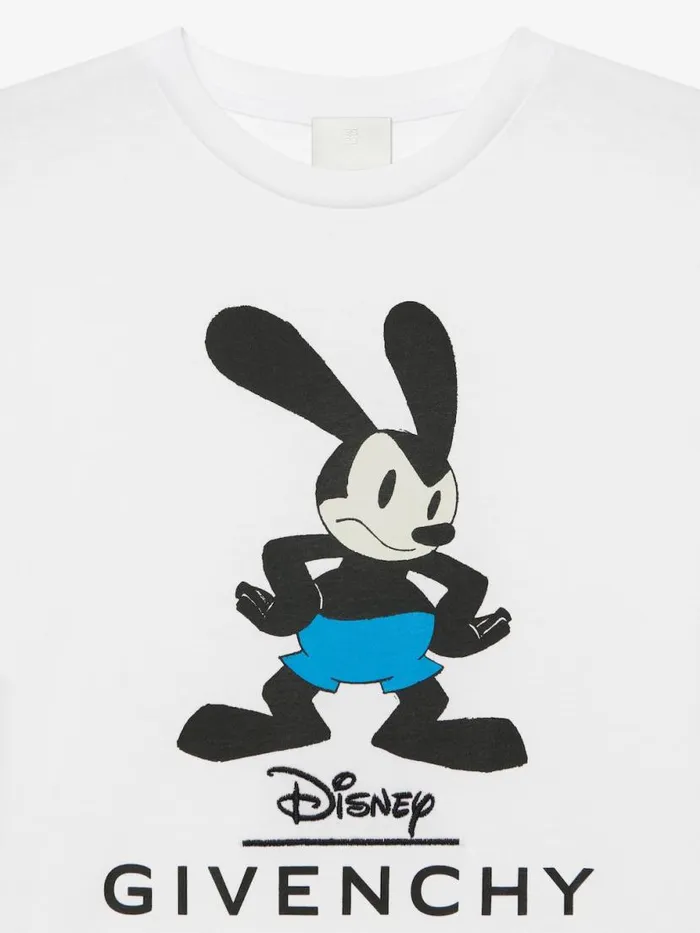 Men Boy 4 To 12 Years Givenchy Oswald Tshirt In Cotton White