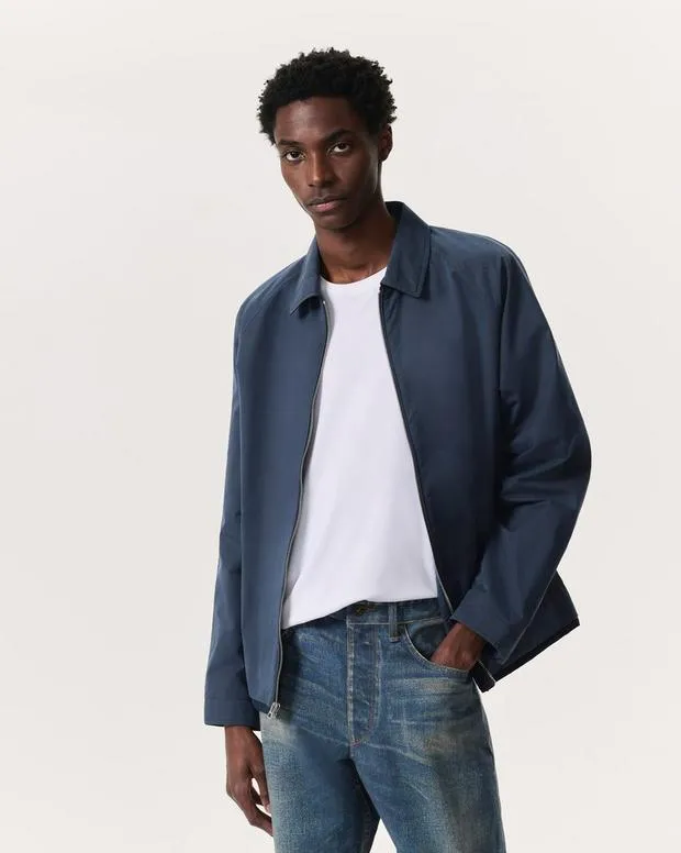 Men Chester CottonBlend Blouson Jacket Ink Blue Jackets and Coats rag and bone Men Chester CottonBlend Blouson Jacket Ink Blue Jackets and Coats rag and bone