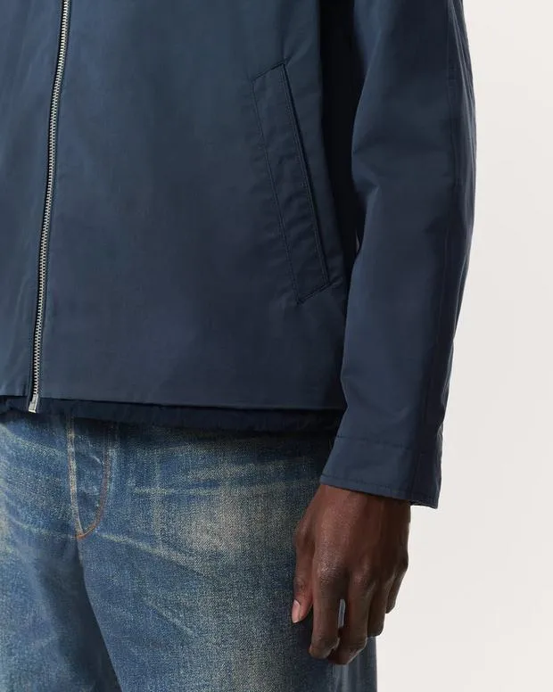 Men Chester CottonBlend Blouson Jacket Ink Blue Jackets and Coats rag and bone
