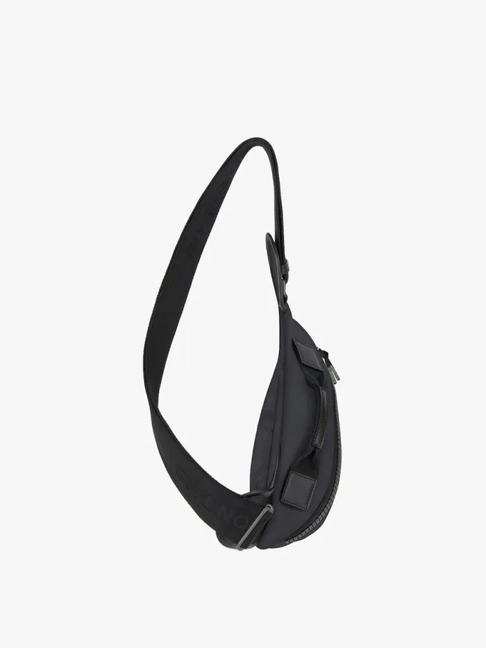 Men Crossbody Bags Givenchy Small GZip Triangle Bag In 4G Nylon Black Men Crossbody Bags Givenchy Small GZip Triangle Bag In 4G Nylon Black