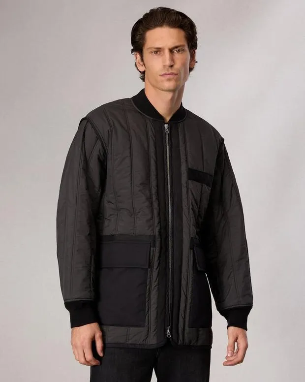 Men Delta Liner Jacket Gravel GradientWashed Black Jackets and Coats rag and bone Men Delta Liner Jacket Gravel GradientWashed Black Jackets and Coats rag and bone
