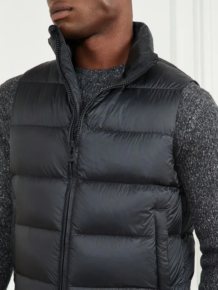 Men GUESS Down Puffer Vest Bleu lgant Jackets and Coats Men GUESS Down Puffer Vest Bleu lgant Jackets and Coats