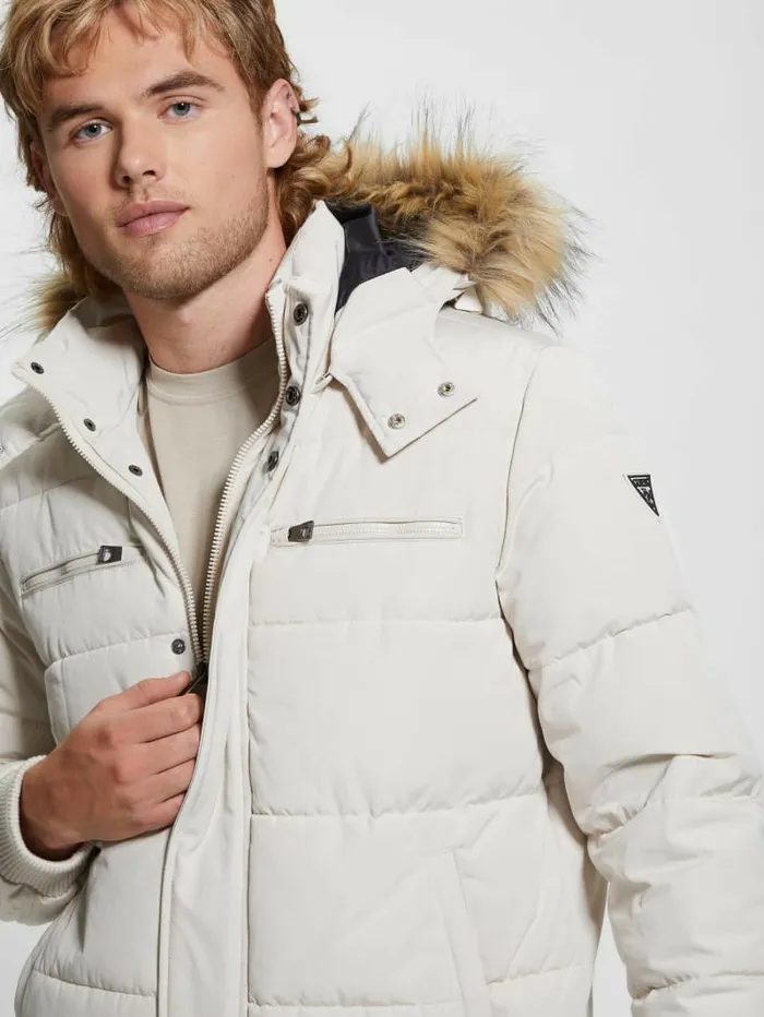 Men Heavy Flight Puffer Jacket Dreamy Moon Jackets and Coats GUESS Men Heavy Flight Puffer Jacket Dreamy Moon Jackets and Coats GUESS