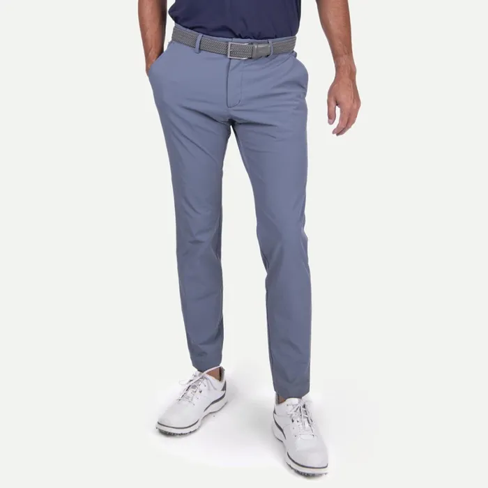 Men Iver Pants tailored Fit Steel Blue KJUS Bottoms