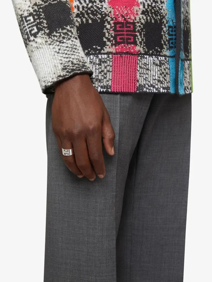 Men Jewelry Givenchy 4G Ring In Metal Silvery Men Jewelry Givenchy 4G Ring In Metal Silvery