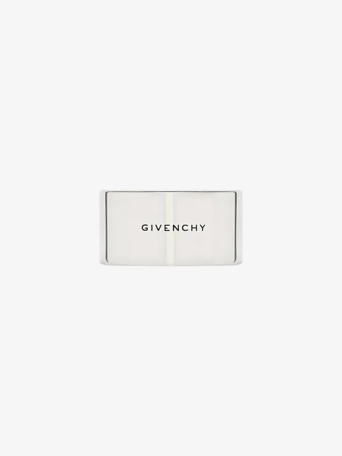 Men Jewelry Givenchy 4G Ring In Metal Silvery Men Jewelry Givenchy 4G Ring In Metal Silvery
