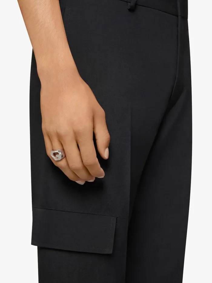 Men Jewelry Givenchy G Chain Ring In Metal Silvery Men Jewelry Givenchy G Chain Ring In Metal Silvery
