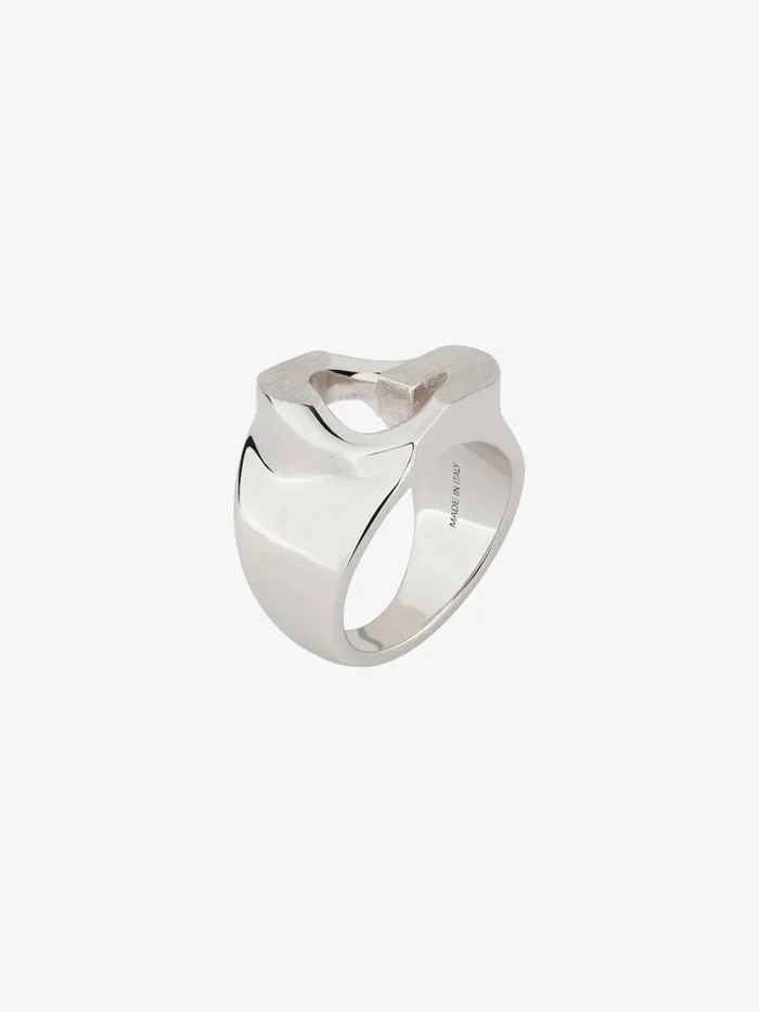 Men Jewelry Givenchy G Chain Ring In Metal Silvery Men Jewelry Givenchy G Chain Ring In Metal Silvery