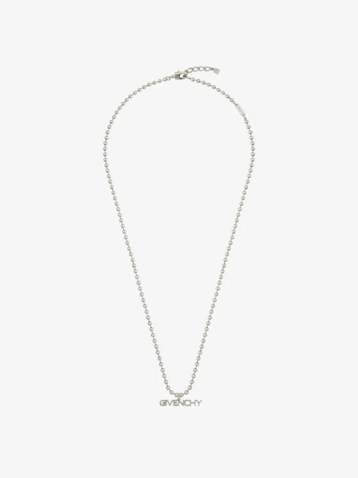 Men Jewelry Givenchy GIVENCHY Necklace In Metal Silvery