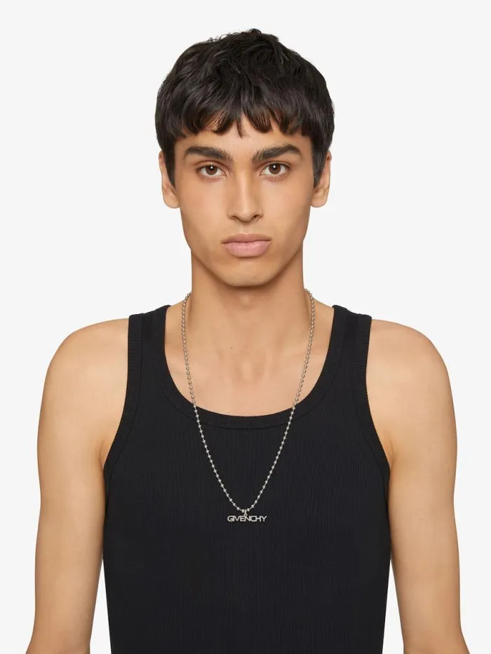 Men Jewelry Givenchy GIVENCHY Necklace In Metal Silvery