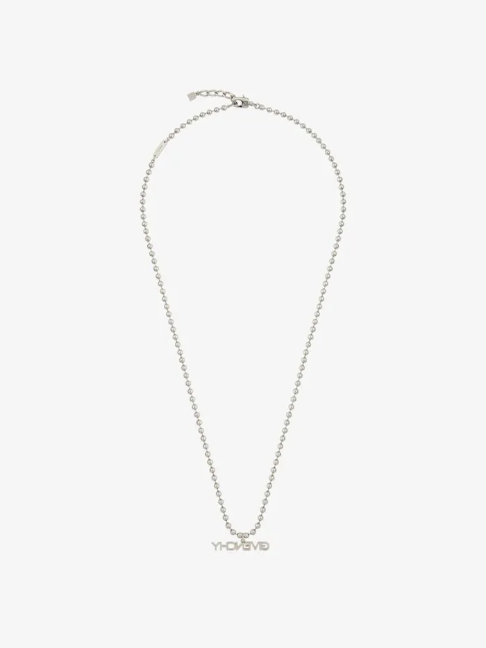 Men Jewelry Givenchy GIVENCHY Necklace In Metal Silvery