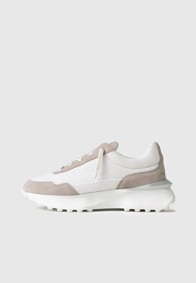 Men Manire De Voir Lartiste Runner Whitebeige