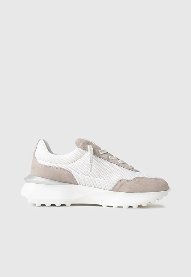 Men Manire De Voir Lartiste Runner Whitebeige