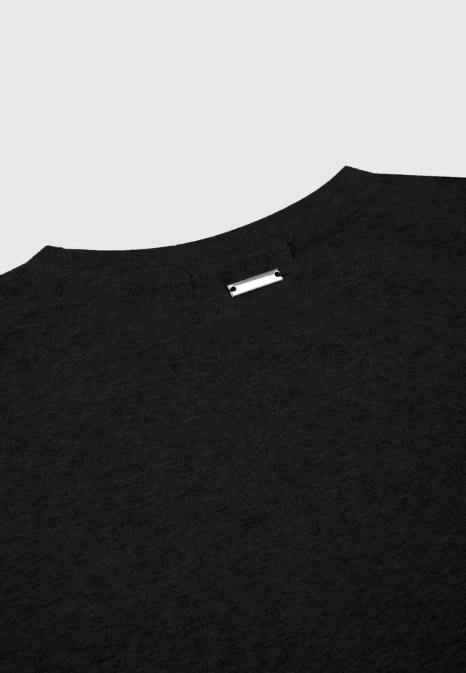 Men Manire De Voir ternel Oversized Fit Cotton TShirt Black