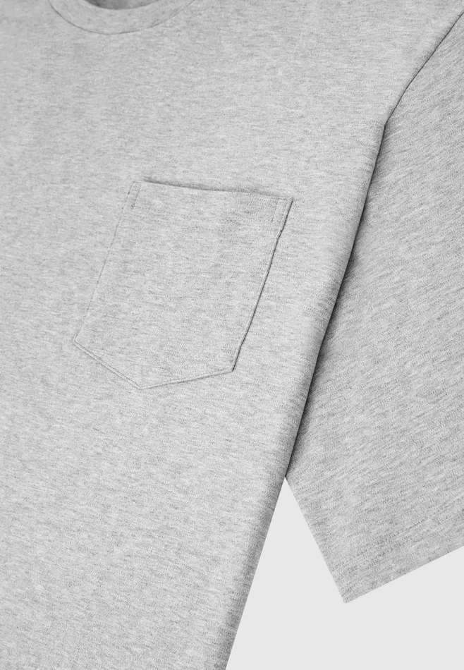 Men Manire De Voir ternel Oversized Fit Cotton TShirt Grey