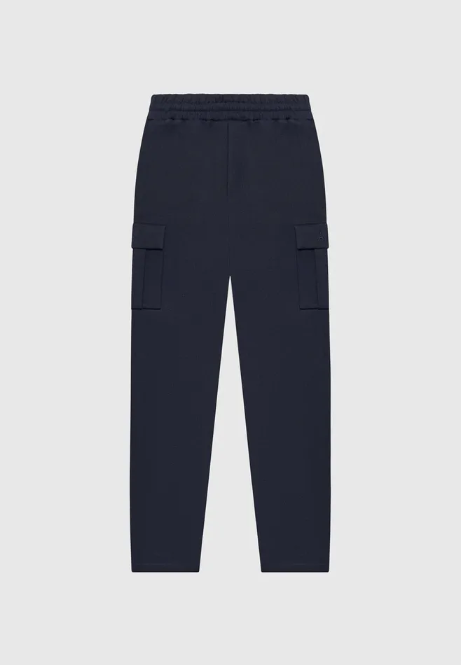 Men Manire De Voir Twill Cargo Regular Fit Pants Navy