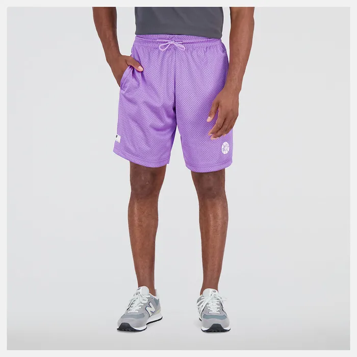 Men NB Hoops Fundamentals Short TWILIGHT Shorts New Balance