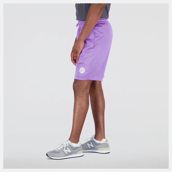 Men NB Hoops Fundamentals Short TWILIGHT Shorts New Balance