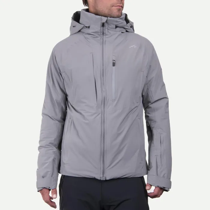 Men Olympia Jacket Pewter KJUS Jackets and Vests