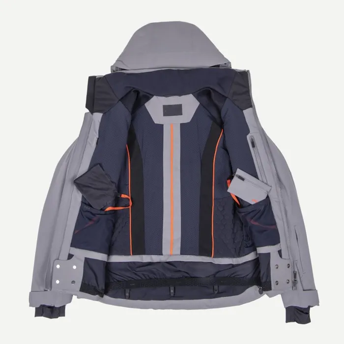 Men Olympia Jacket Pewter KJUS Jackets and Vests