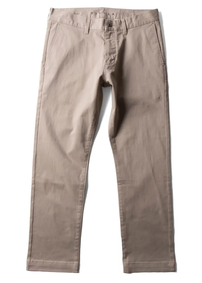 Men Pants and Denim Vissla Creators Port Chino Pant Khaki