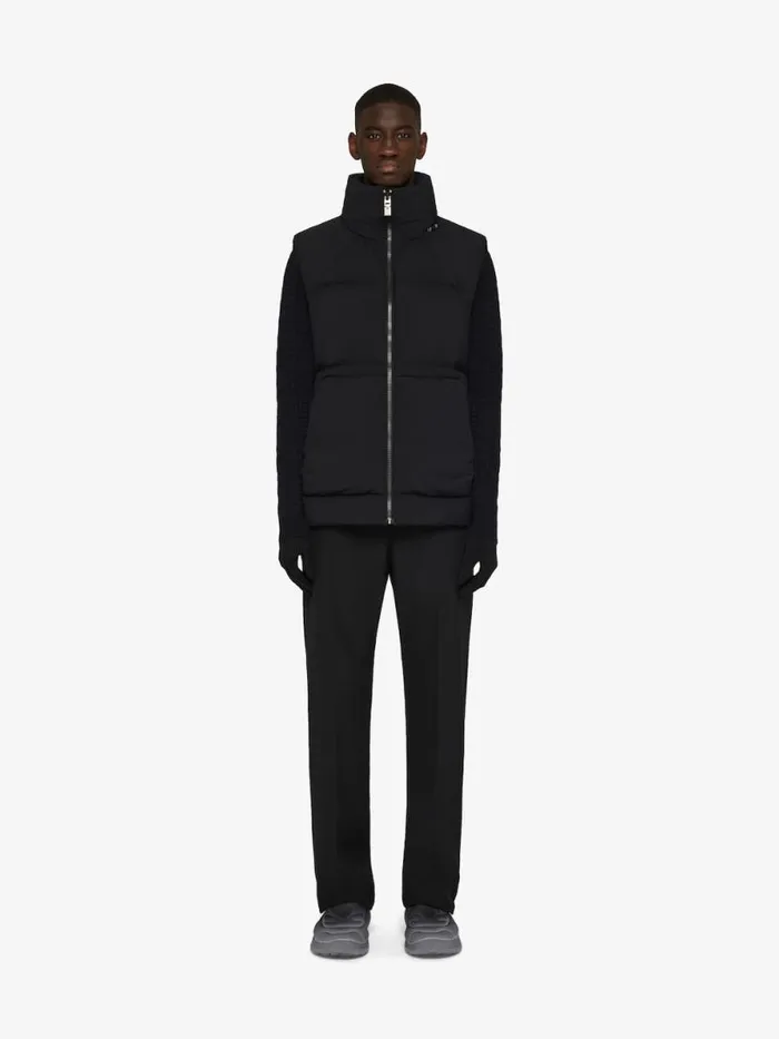 Men Pants and Shorts Givenchy Pants In Wool And Mohair With Satin Belt Black