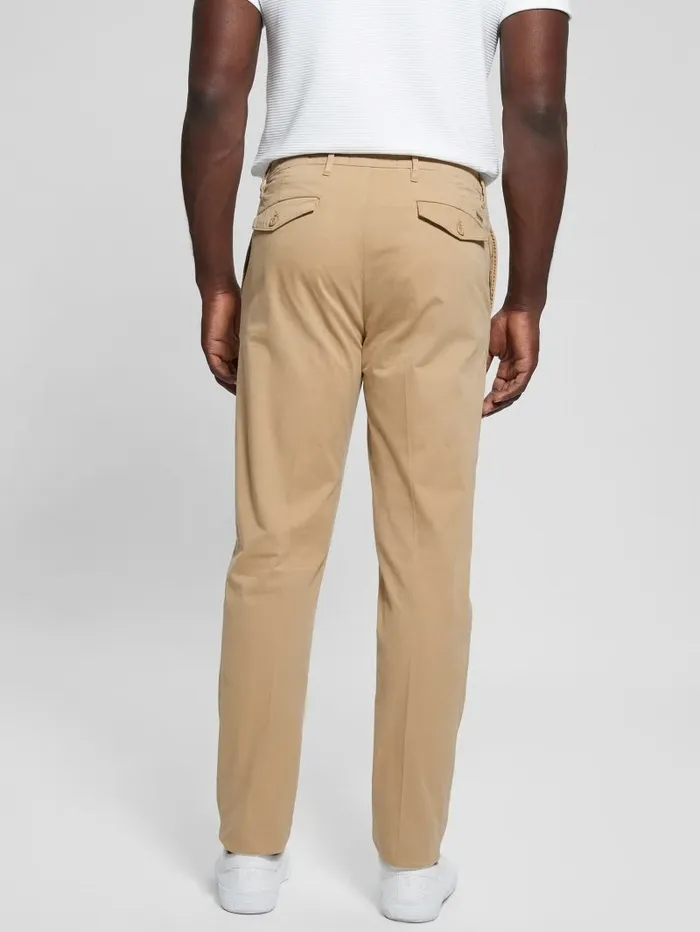 Men Pants and Shorts GUESS Noah Straight Pants Travertine Sand Men Pants and Shorts GUESS Noah Straight Pants Travertine Sand
