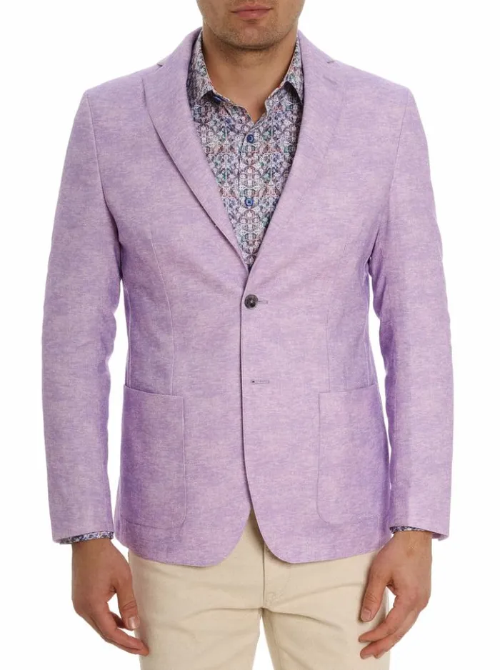 Men Robert Graham Blazers Allen Blazer Purple