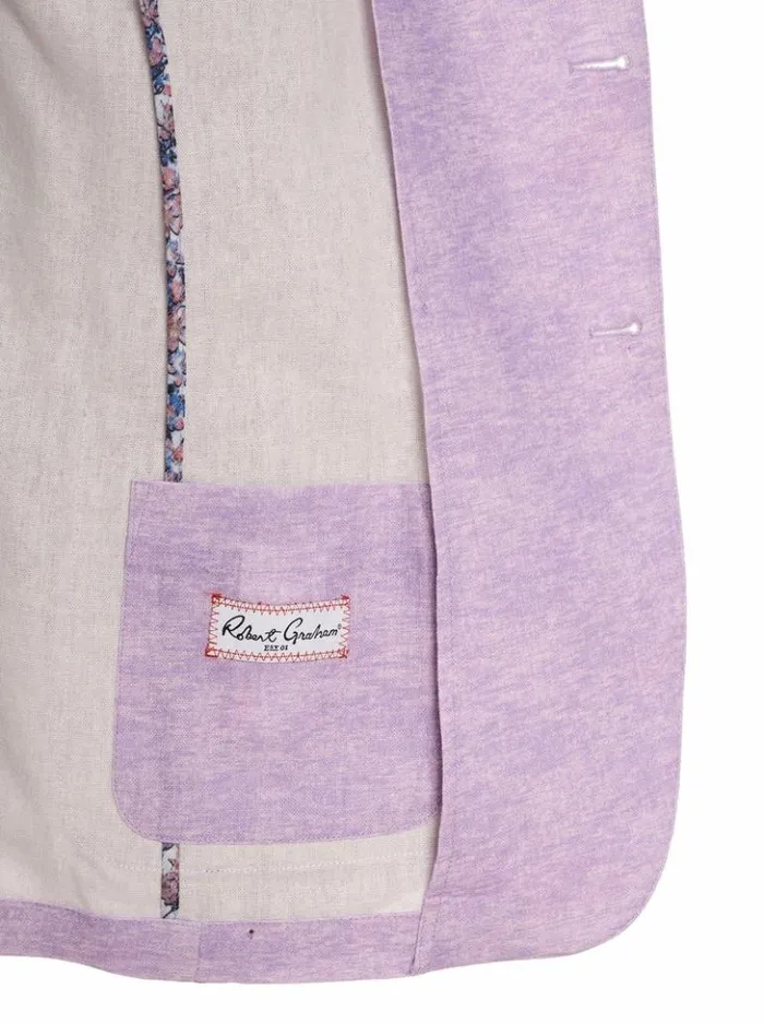 Men Robert Graham Blazers Allen Blazer Purple