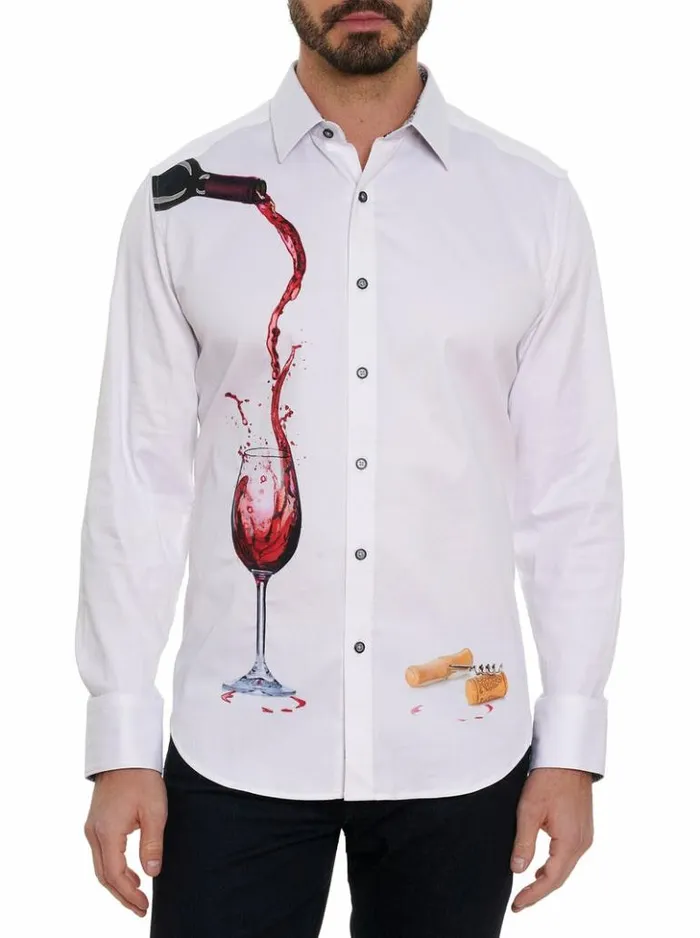 Men Robert Graham Button Down Shirts Pinot Noir 2 Long Sleeve Button Down Shirt Classic Men Robert Graham Button Down Shirts Pinot Noir 2 Long Sleeve Button Down Shirt Classic